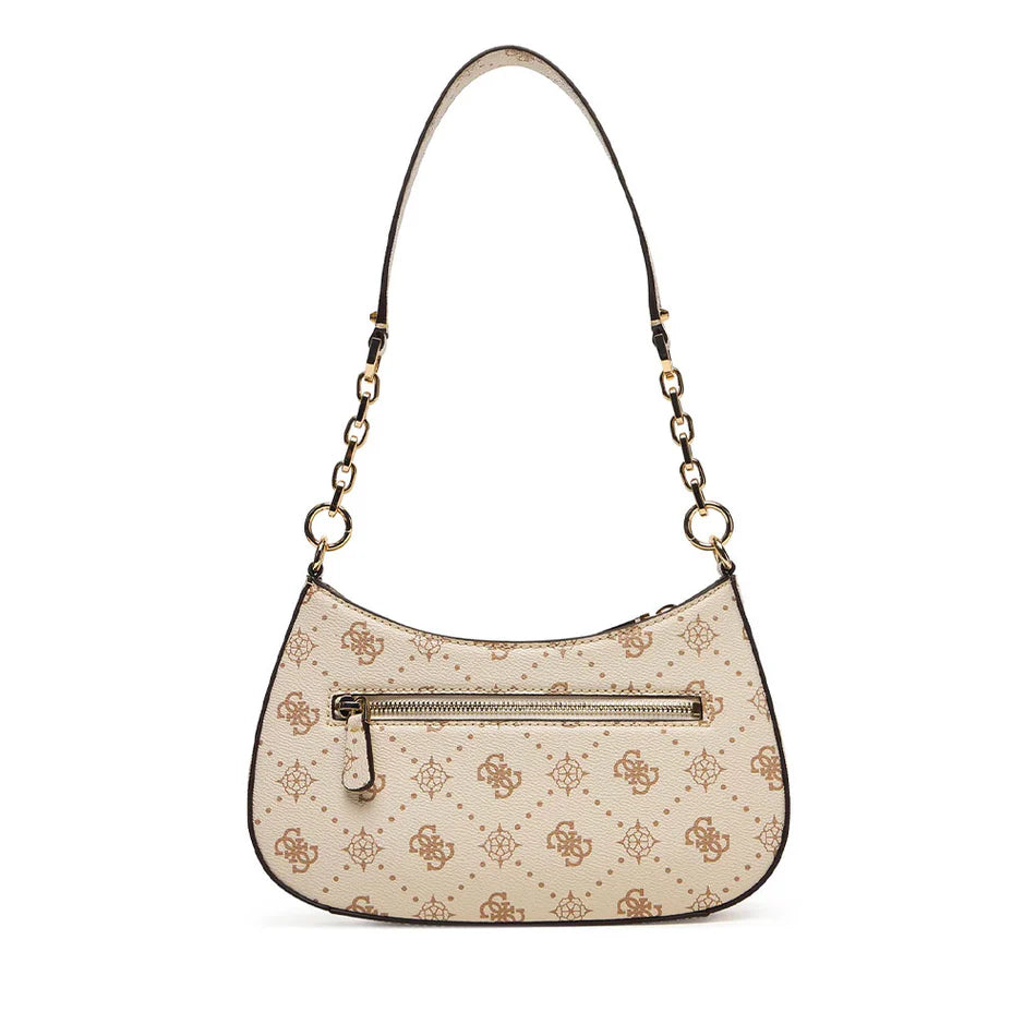 Guess Borsa a Spalla Emelie Logo Vanilla Logo GP992818