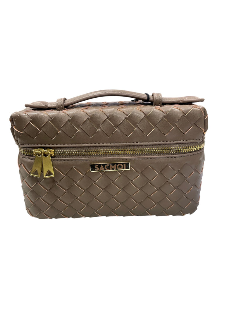 Sacmoi Borsa a Mano/Tracolla Beige Selene