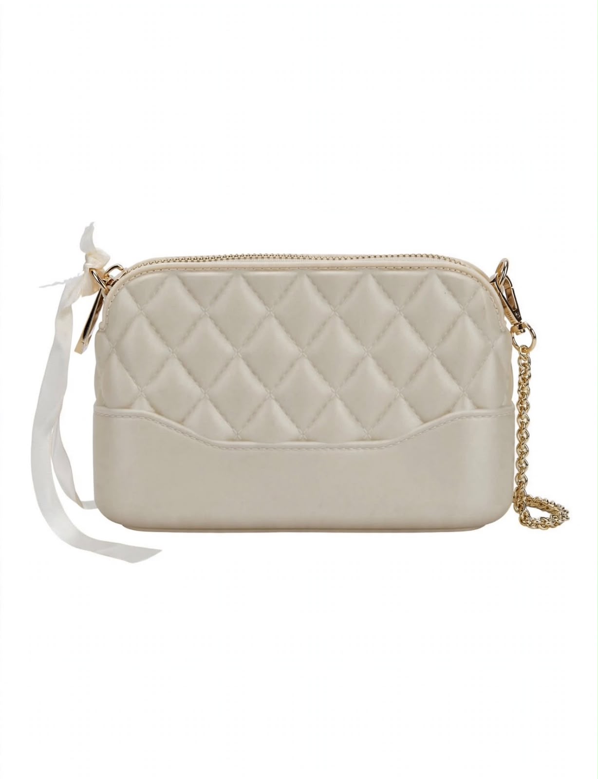 Marc Ellis Borsa A Spalla/ TracollaFlat Bloom 27 Dark Beige