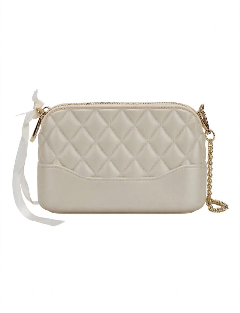 Marc Ellis Borsa A Spalla/ TracollaFlat Bloom 27 Dark Beige