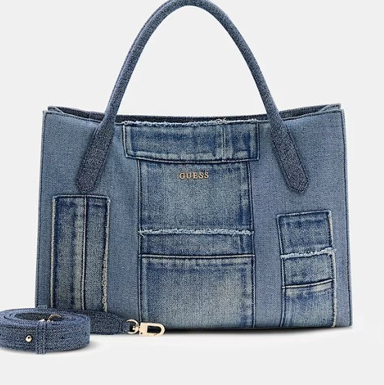 Guess Borsa A Mano Jodi Denim Multi DM976922