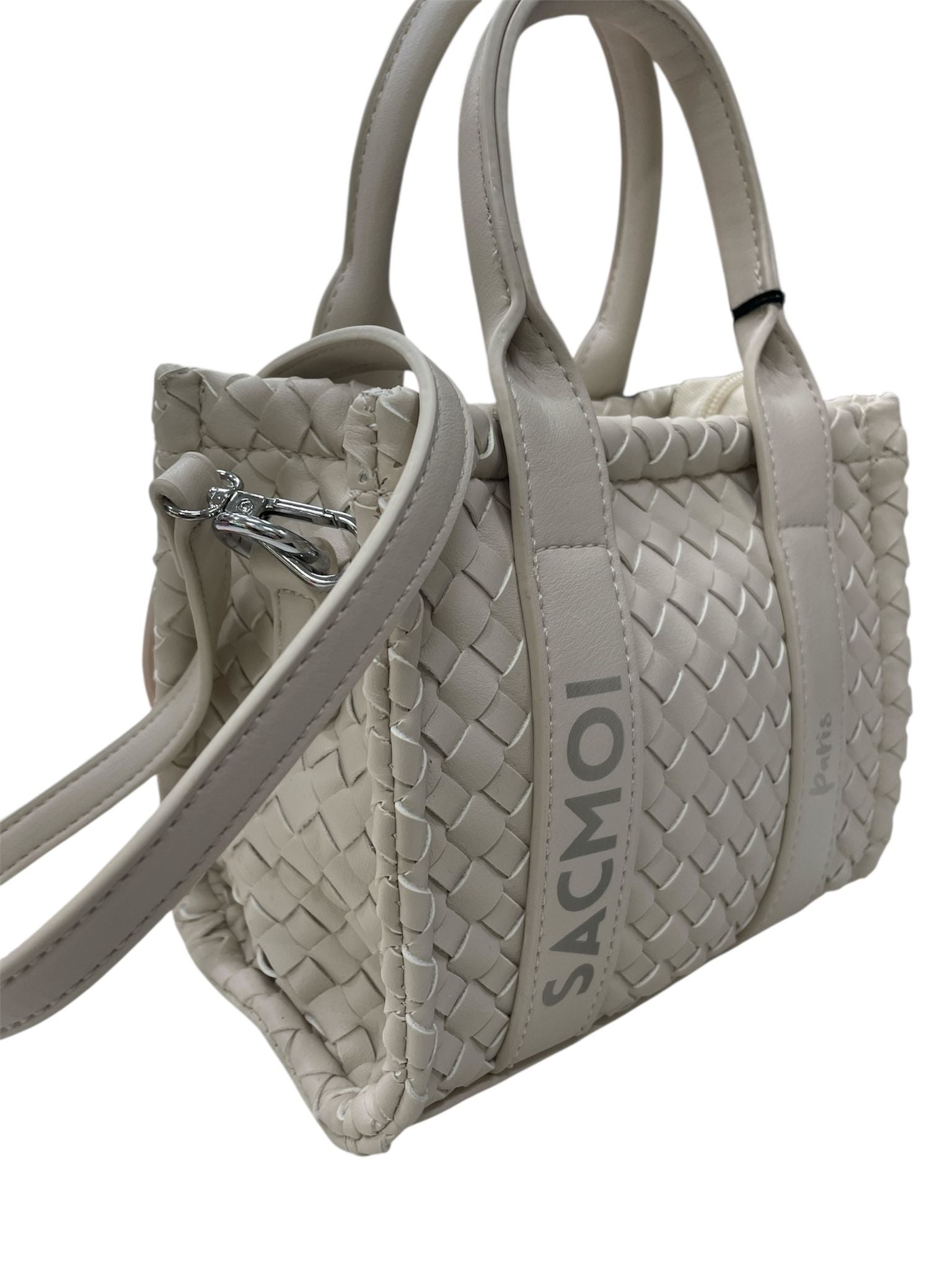Sacmoi Borsa a Mano/Tracolla Nova Avorio