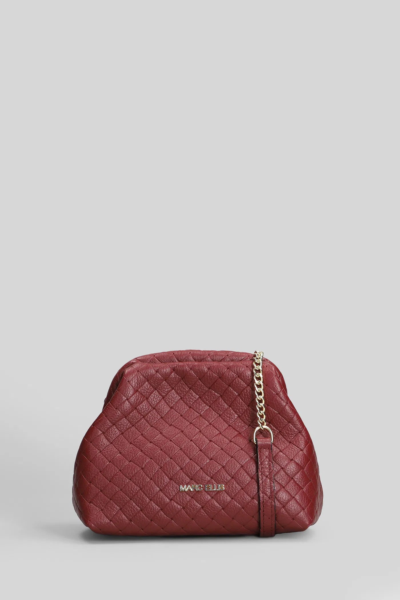 Marc Ellis Borsa A Mano/Tracolla Arlena S Plot Rubino/Gold