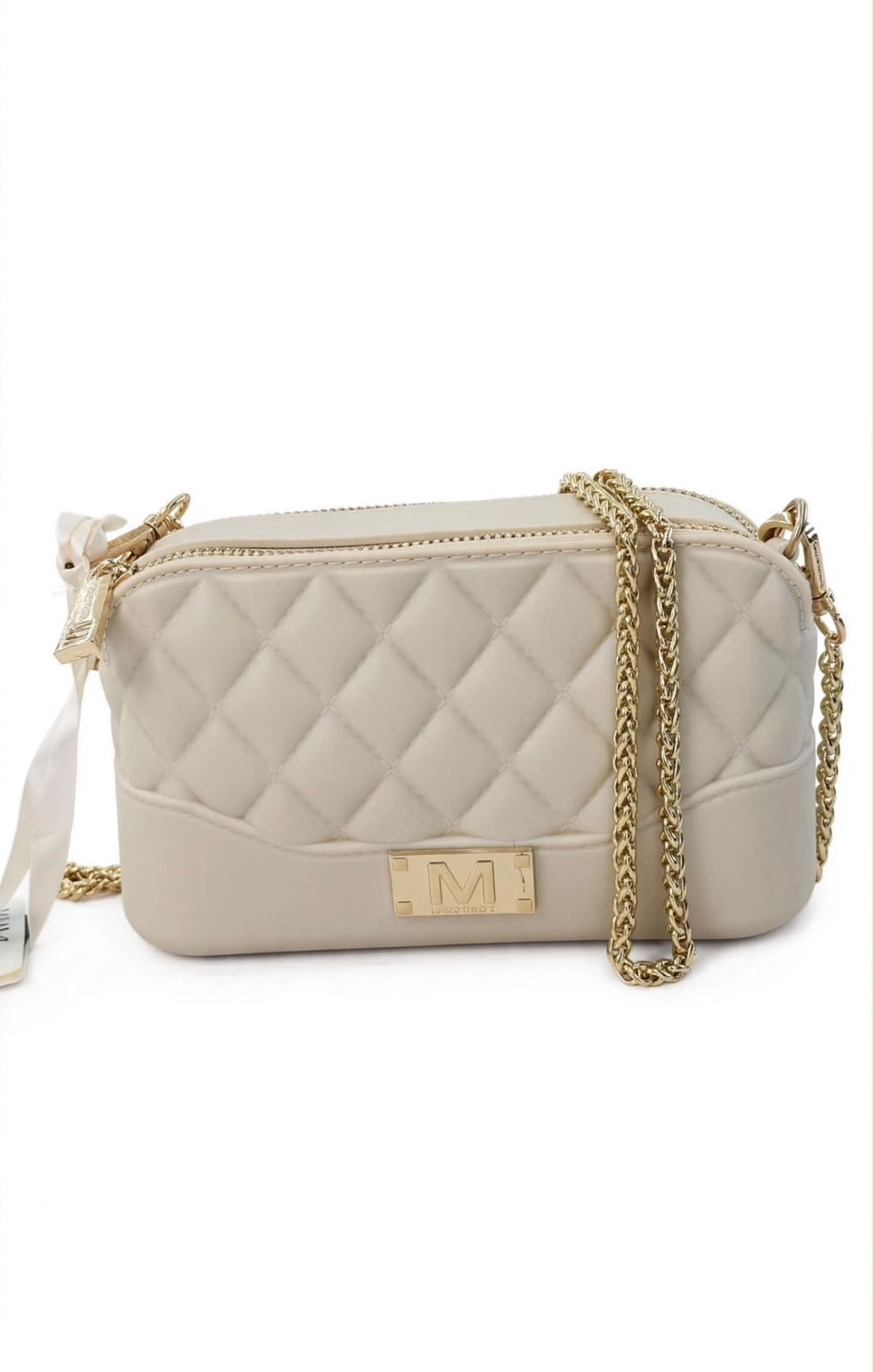 Marc Ellis Borsa A Spalla/ TracollaFlat Bloom 27 Dark Beige