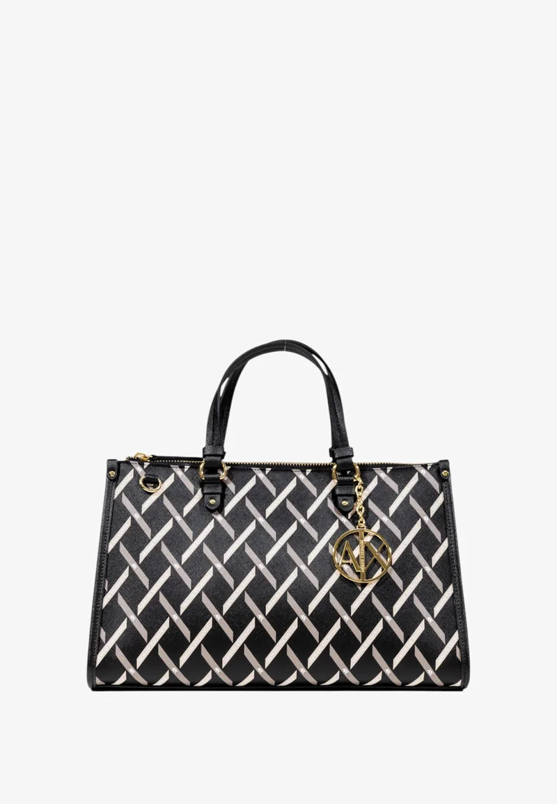 Armani Exchange Borsa A Mano Nera XW000400