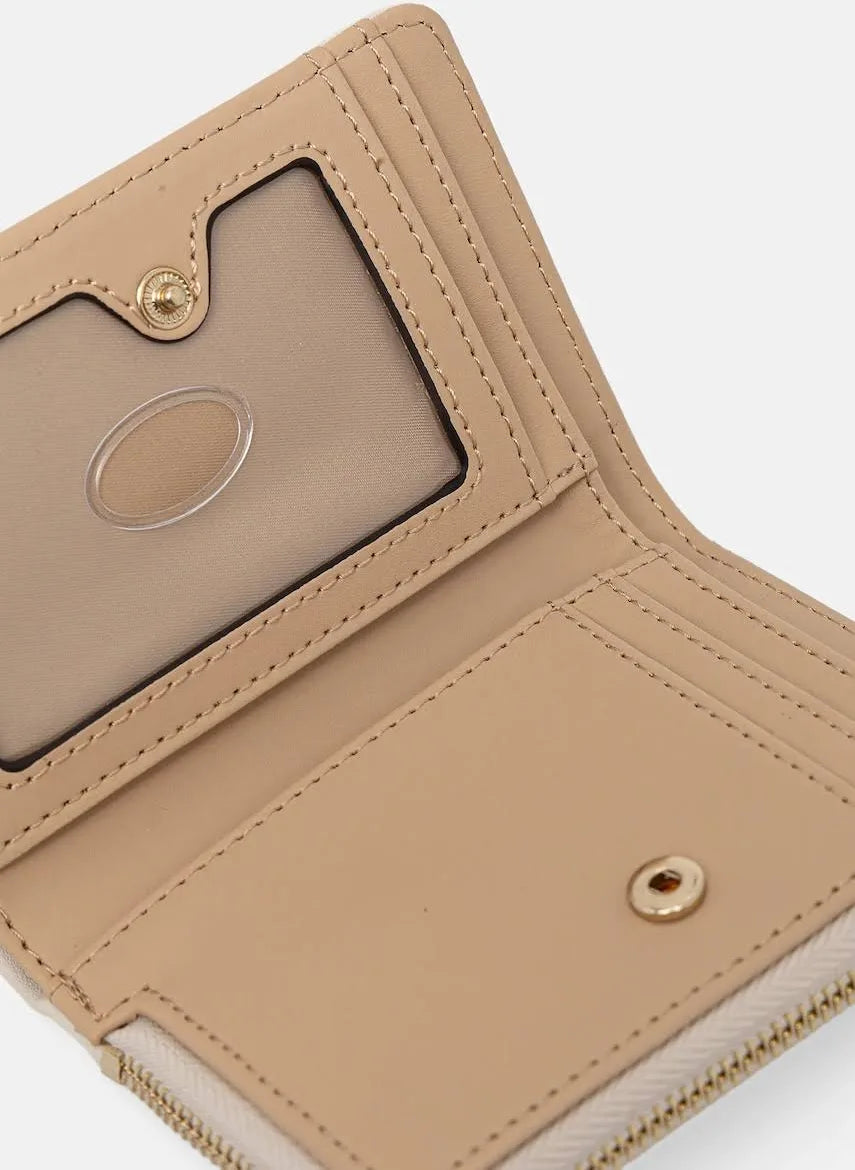 Guess Portafogli Mini Talent Off White