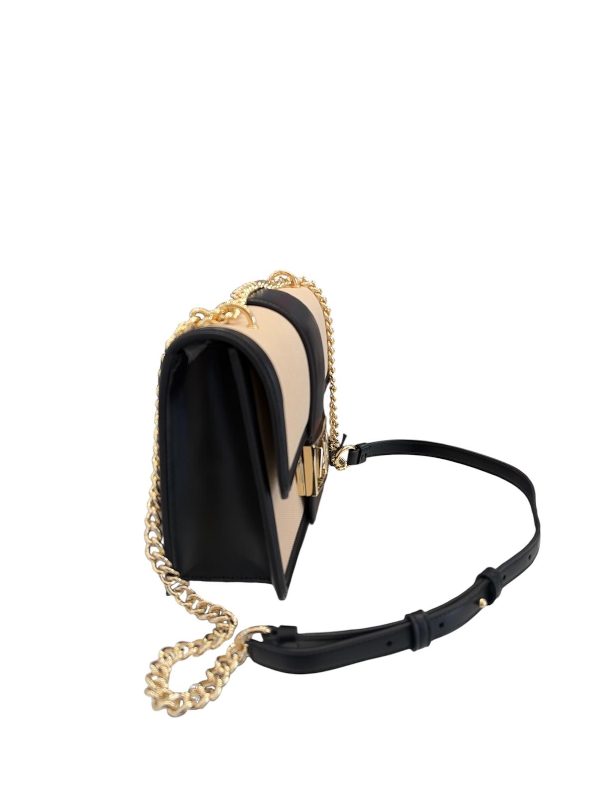 Armani Exchange Borsa A Spalla Natural/Nero XW000070