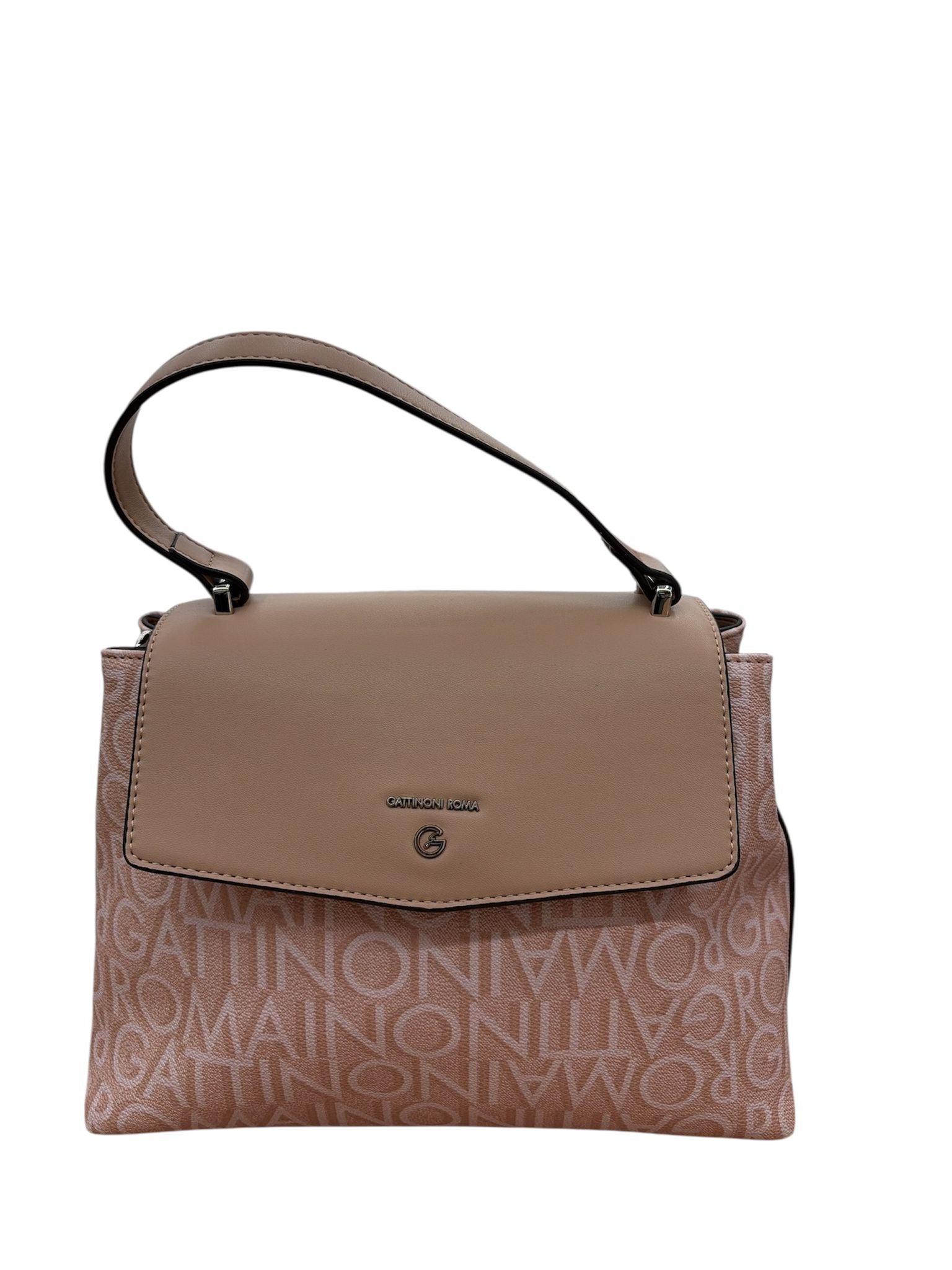 Gattinoni Rachel Flap Bag Nude