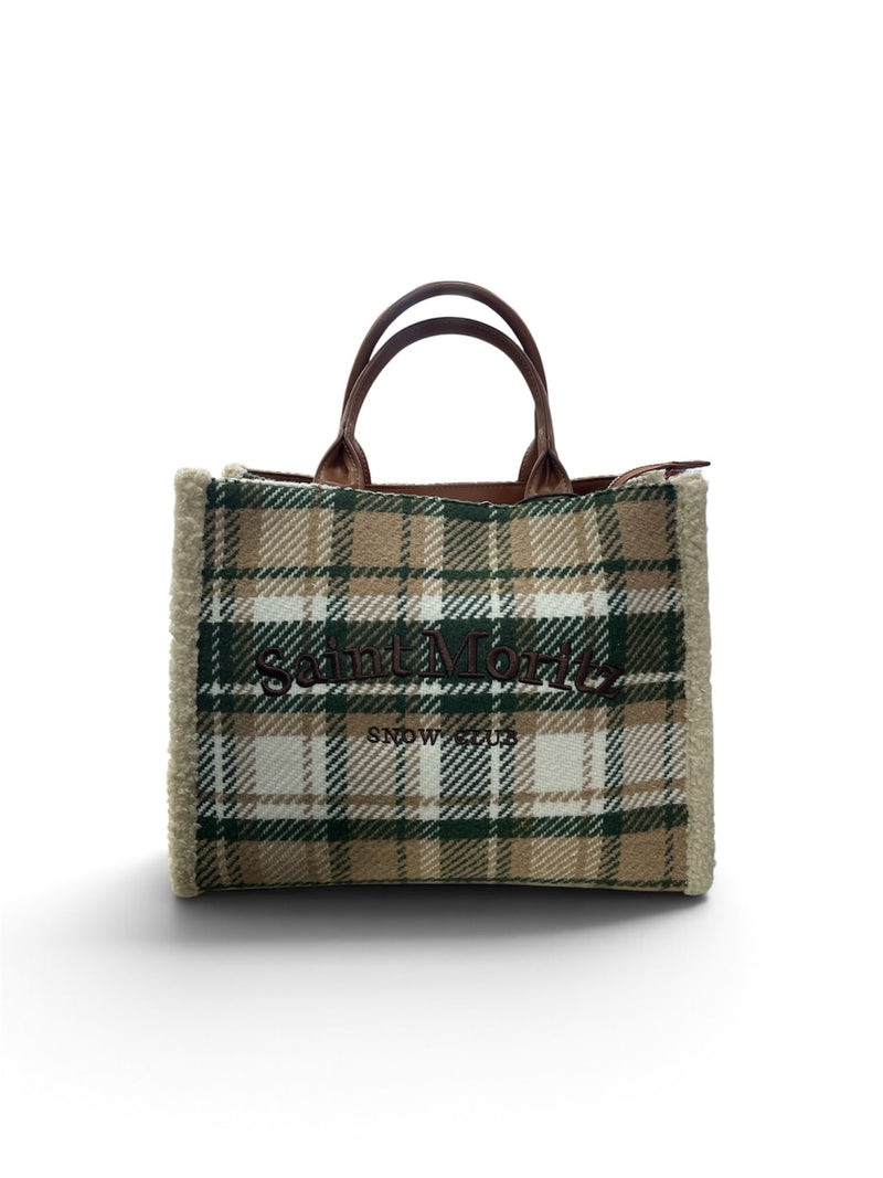 Kuvè Borsa A Mano/Tracolla Big Verde/Multicolore