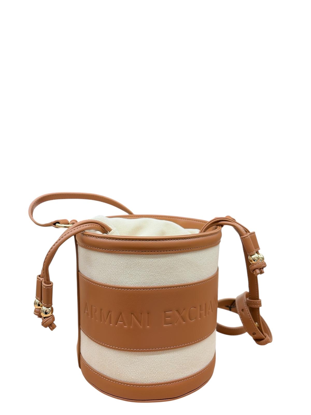 Armani Exchange Borsa A Tracolla Natural/Cuoio XW002183