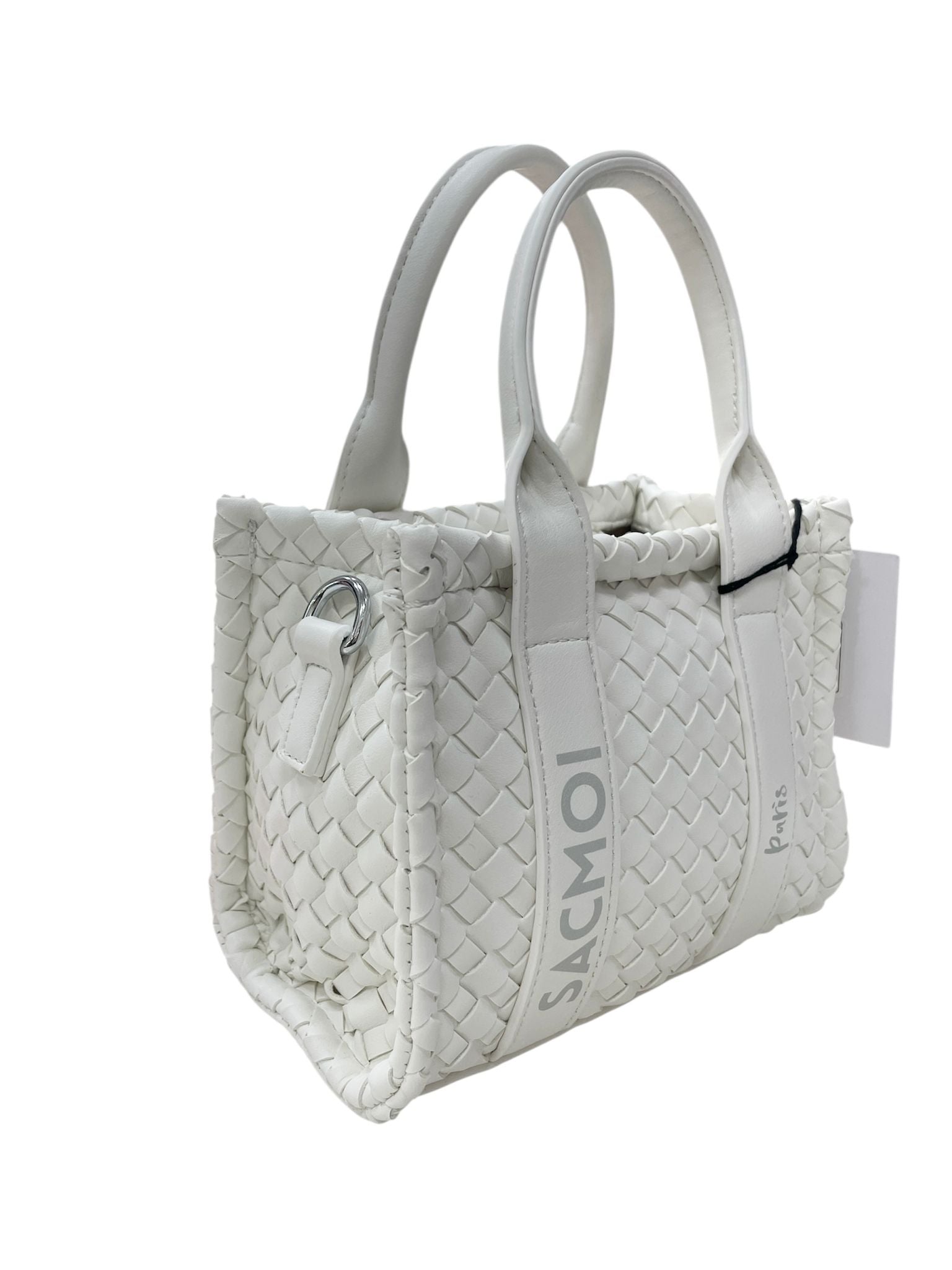 Sacmoi Borsa a Mano/Tracolla Nova Bianco