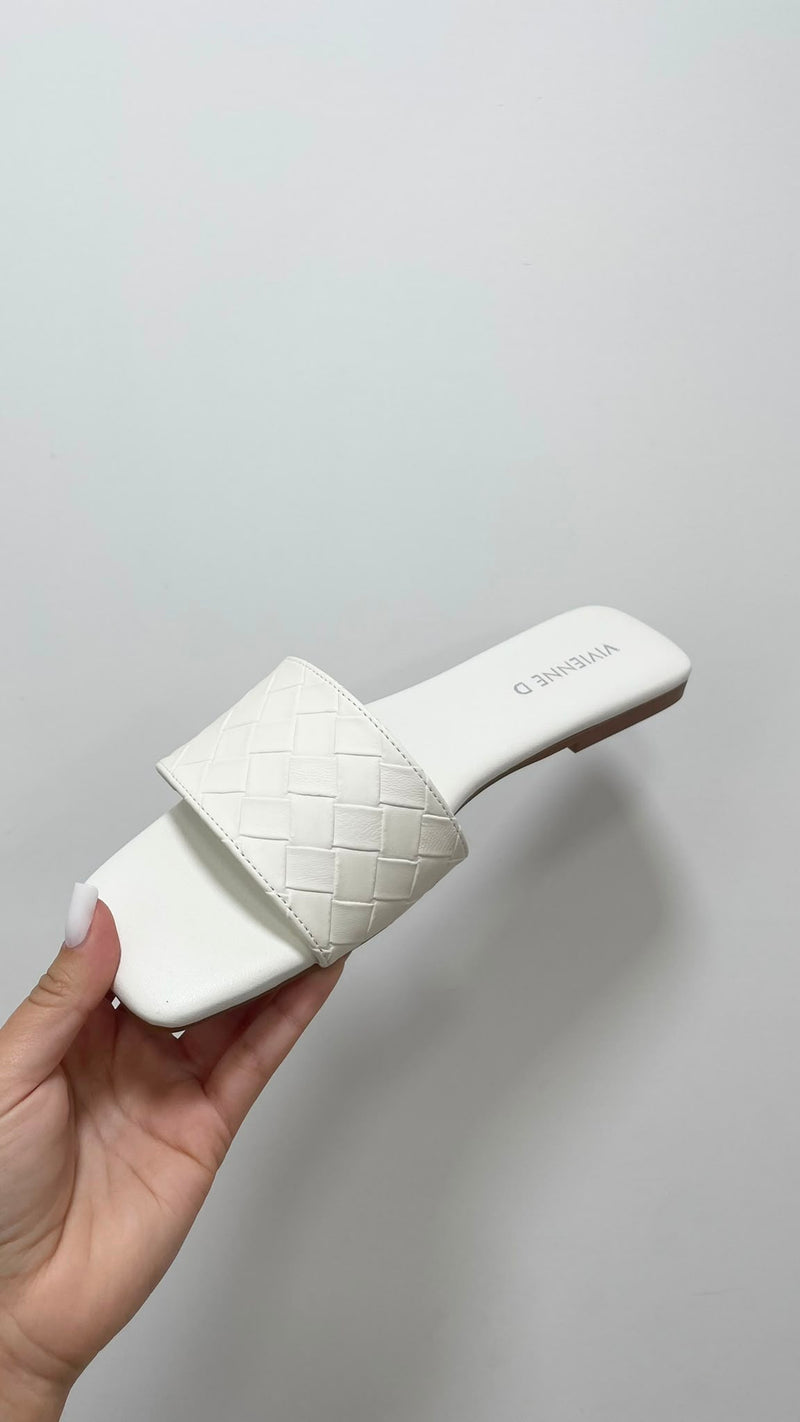 Vivienne D Ciabatte Bianco