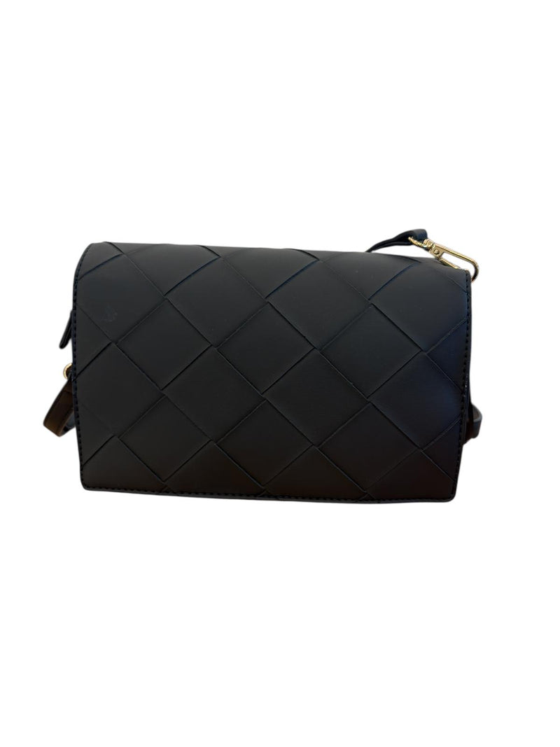 Marc Ellis Borsa A Tracolla Bloom Bag Black /Gold