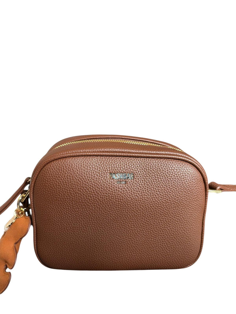 PASHBAG BORSA A TRACOLLA LIKE IT MILLY MARRONE