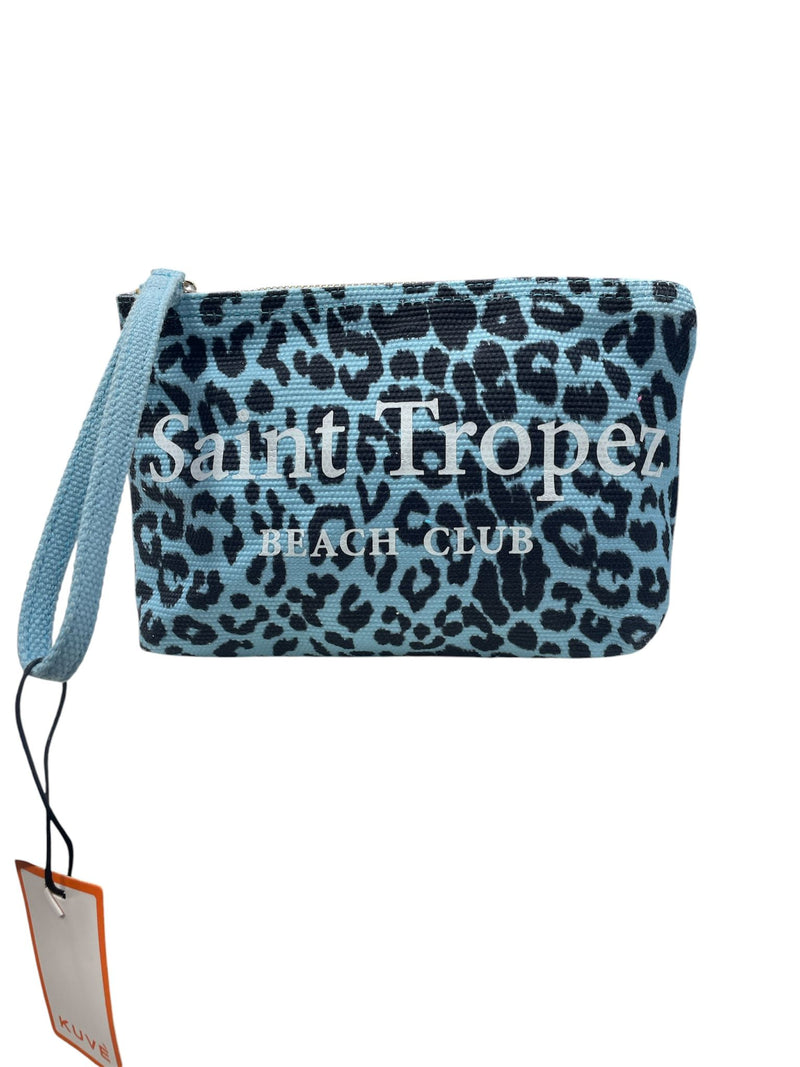 Kuvè Pochette Mare Blu Leopard