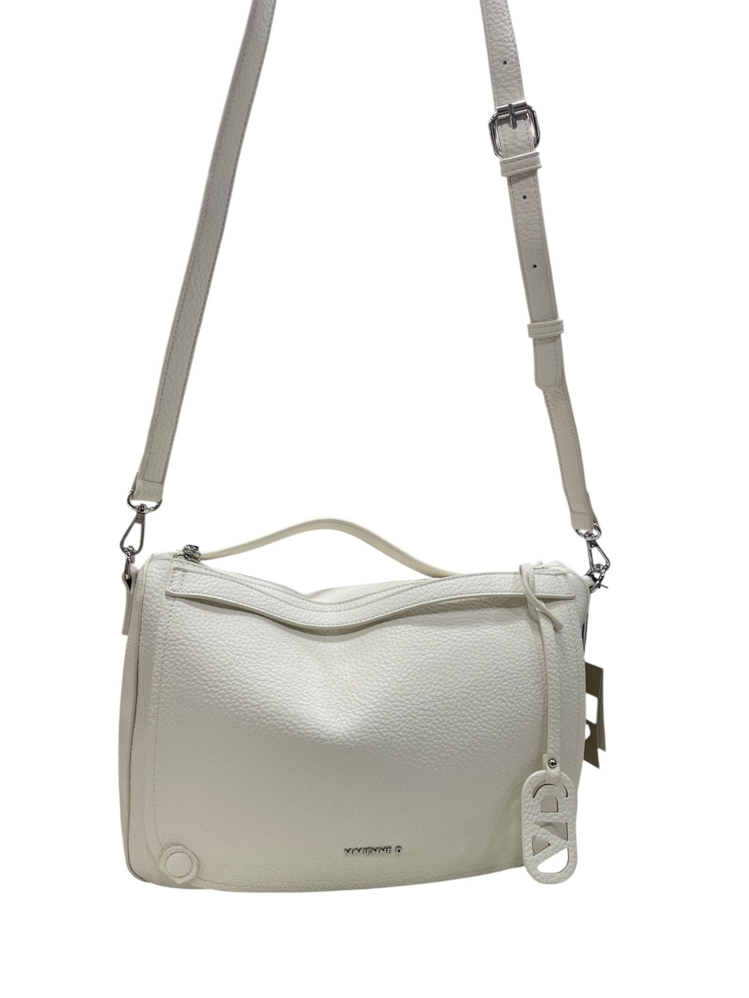 Vivienne D Borsa a Tracolla Bianco