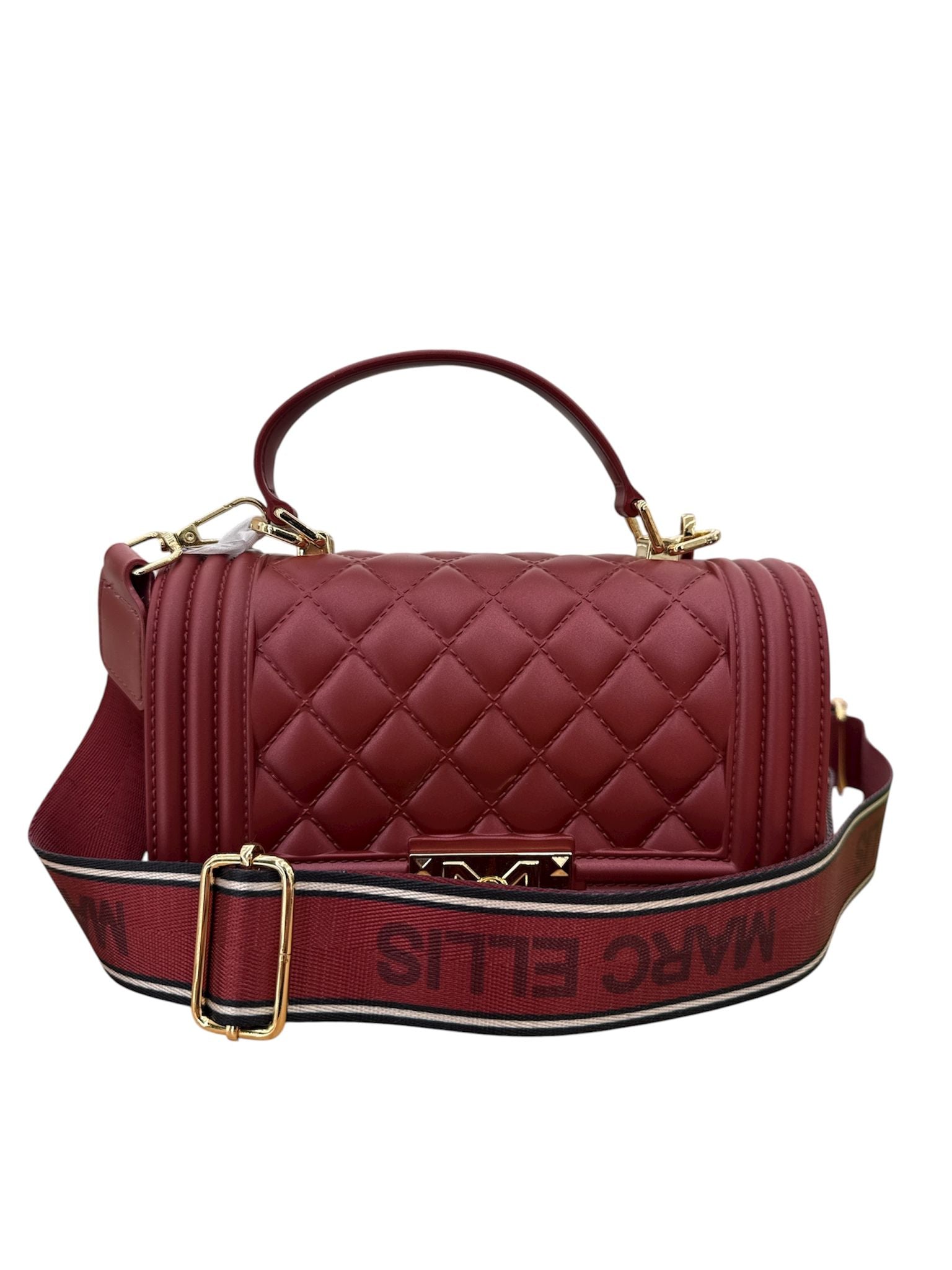 Marc Ellis Flat Square S Red Dahlia/Light gold