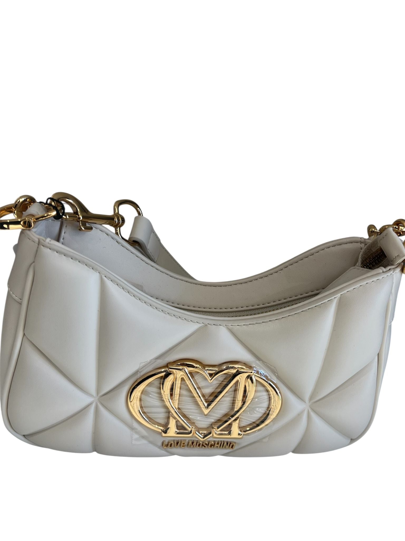 Love Moschino Borsa A Spalla Avorio