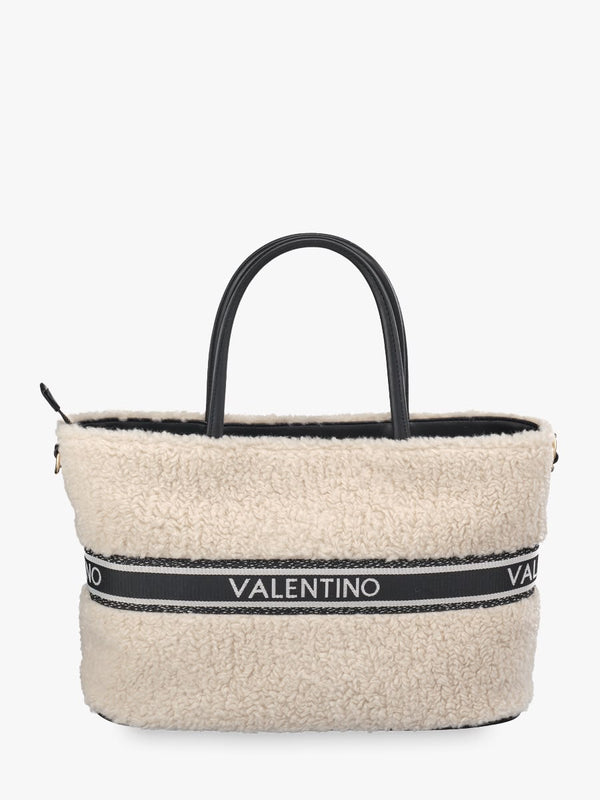 Mario Valentino Jane Borsa a Mano/Tracolla Ecru/Nero