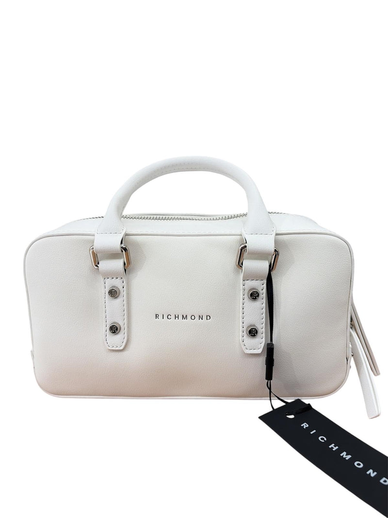 John Richmond Borsa A Mano Bianca