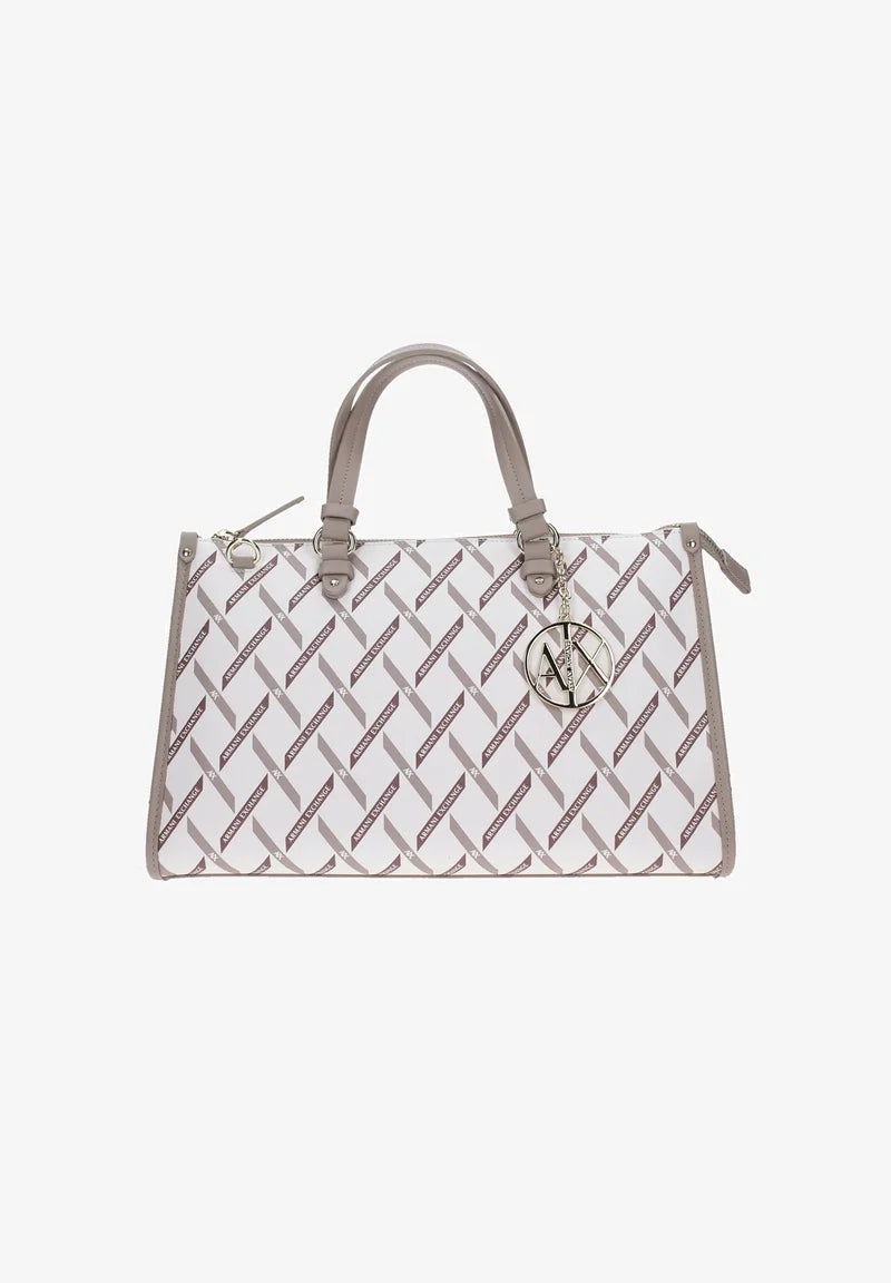 Armani Exchange Borsa A Mano Bianca XW000400