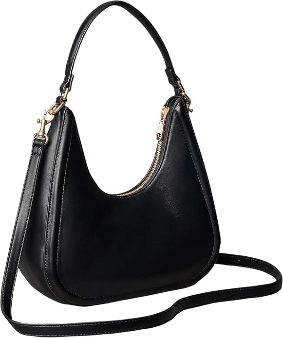 Calvin Klein Borsa A Mano/Tracolla Bold CK Small Crescent Bag Black LV04F3561G UB1