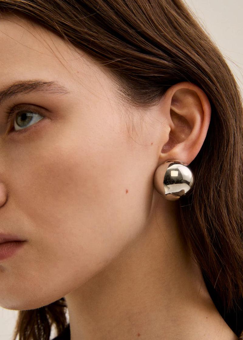 Nali' Orecchini Dido Sfera Clip Argento