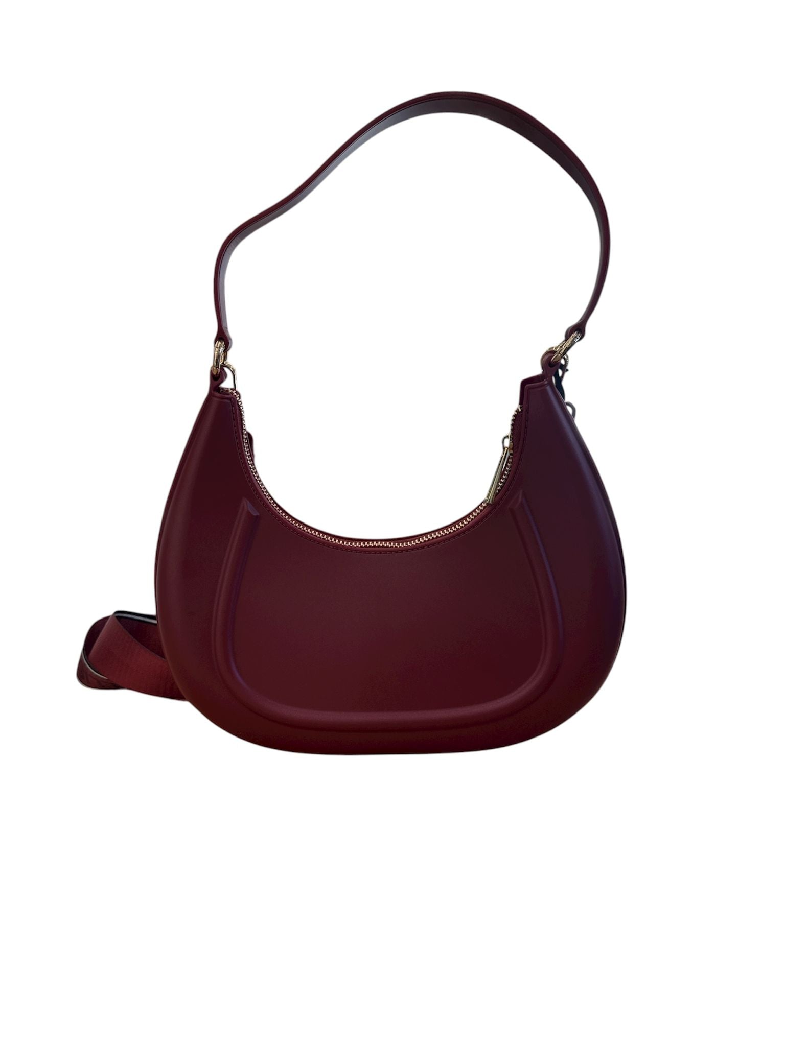 Marc Ellis Flat Hero hand bag Red Dahlia/ light gold
