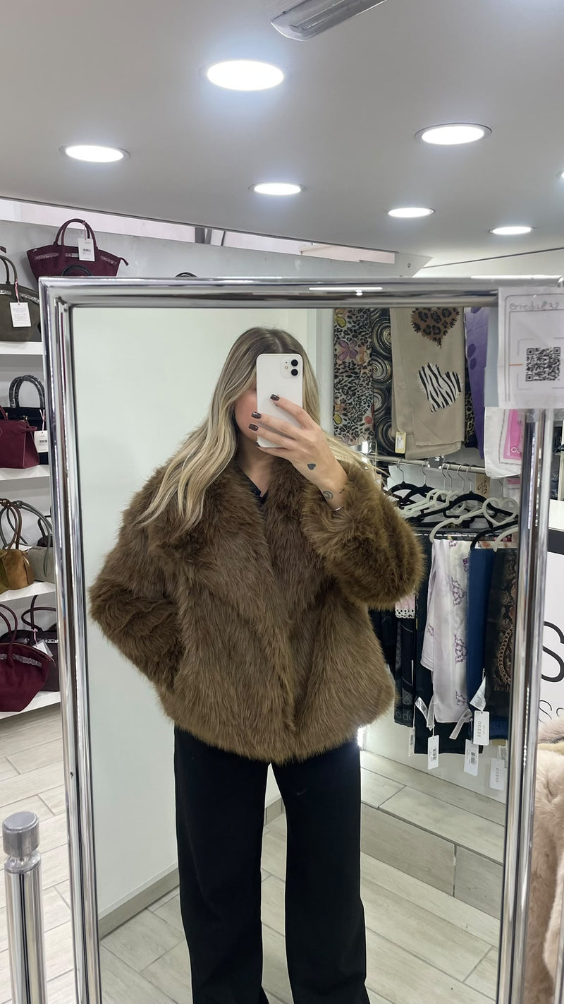 ECOPELLICCIA VIVIENNE D MARRONE