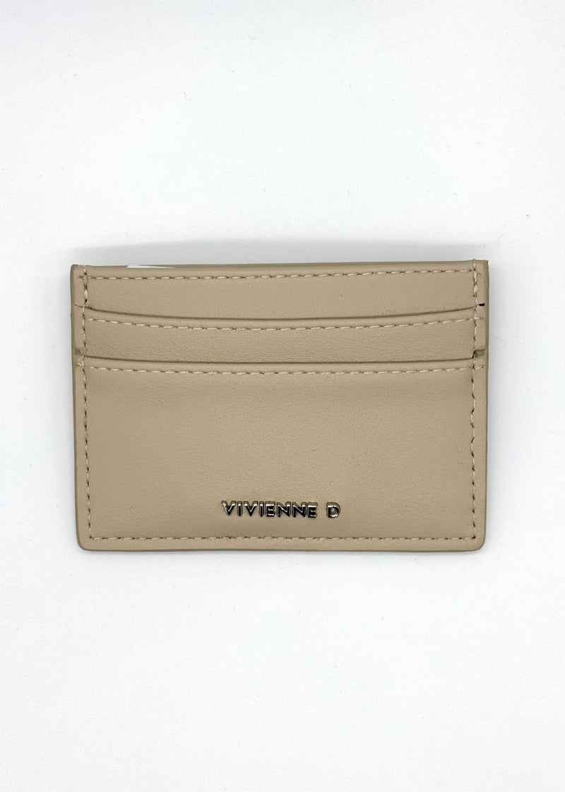 Vivienne D Portacarte Beige