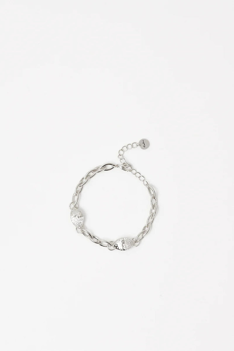 Sodini Bijoux Bracciale forzatina e pendenti Trinità - Argento 842428A