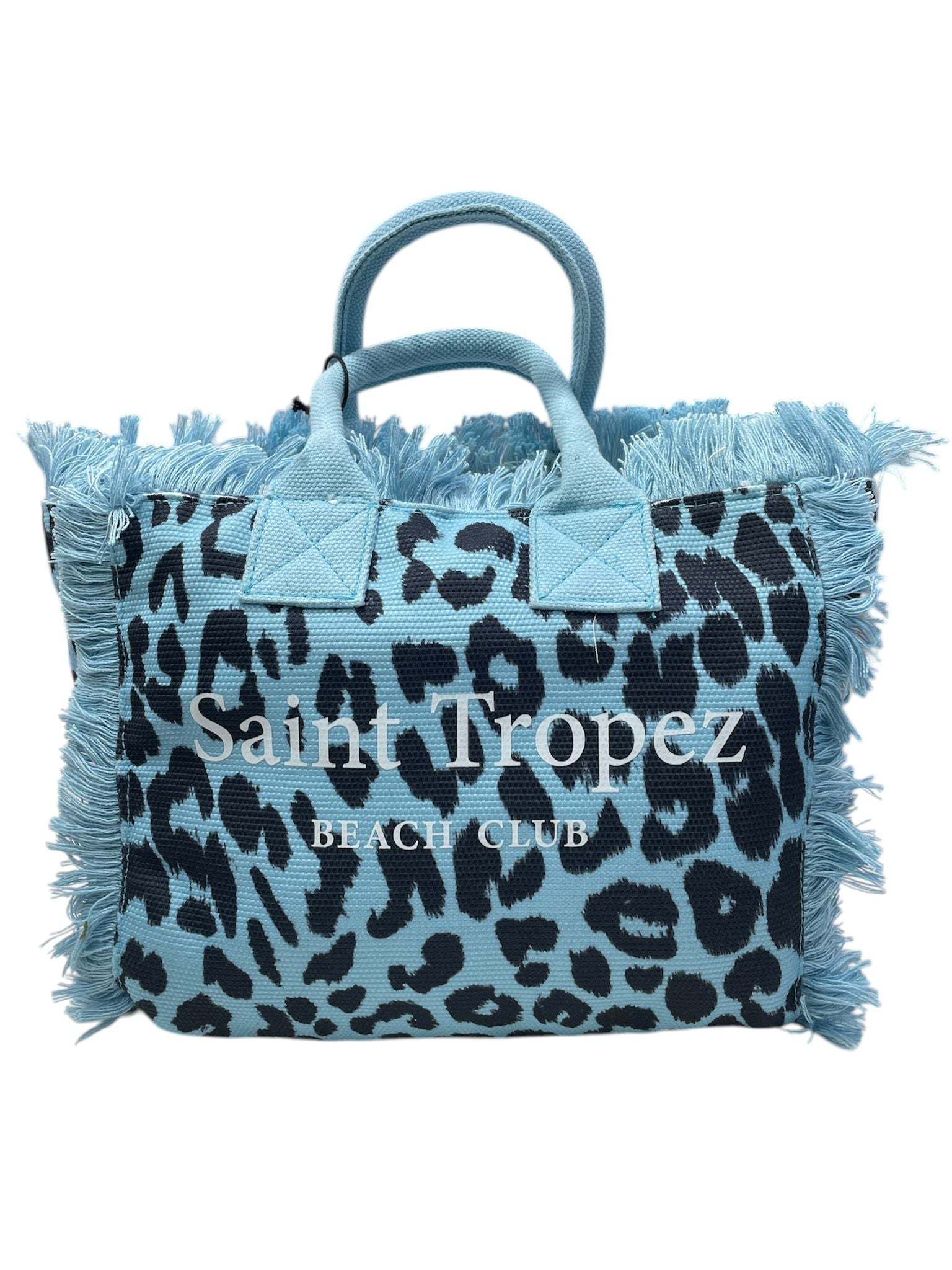 Kuvè Borsa Piccola Mare Blu Leopard