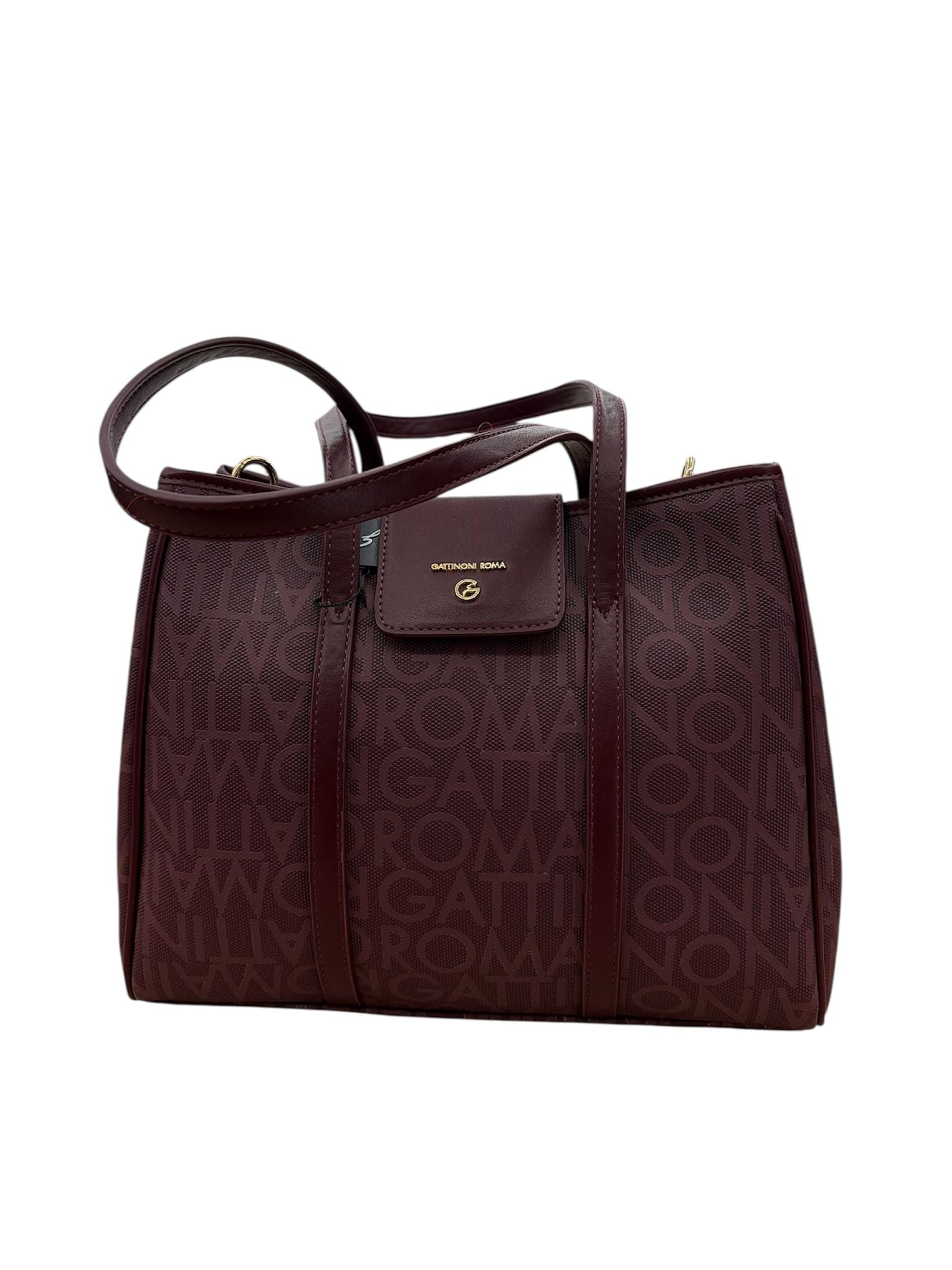 Gattinoni Charlie S. Double Handle Bordeaux