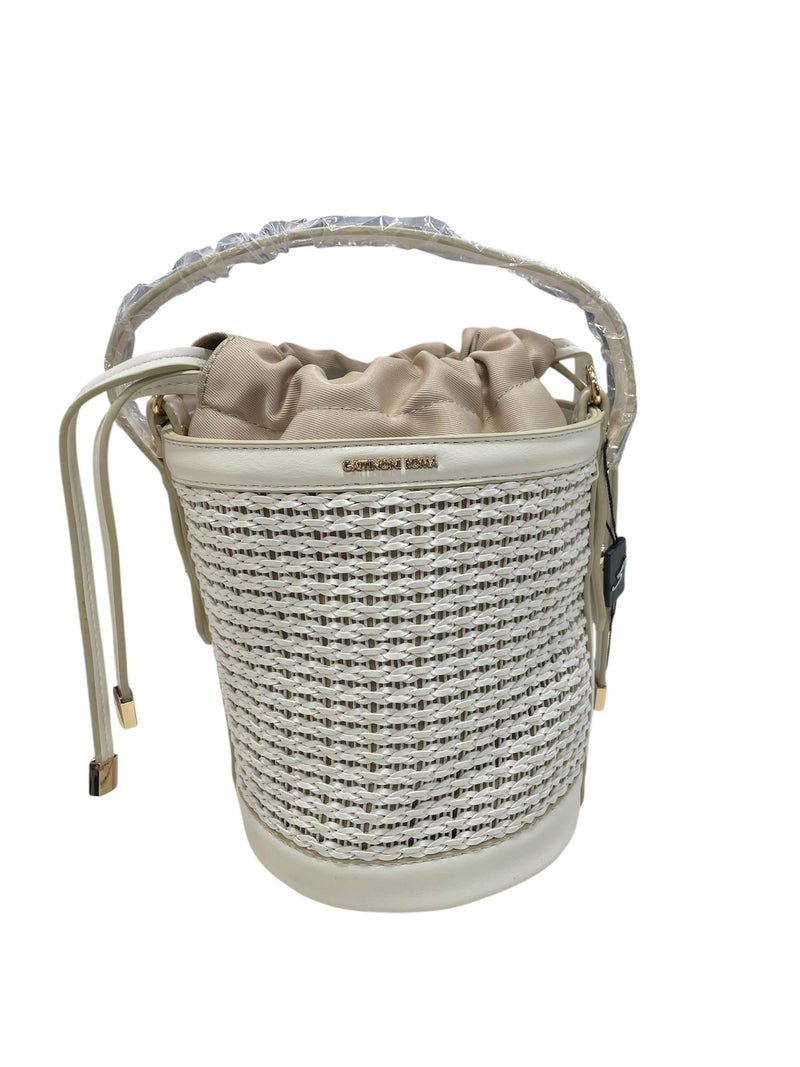 Gattinoni Borsa a Tracolla Bucket Off White
