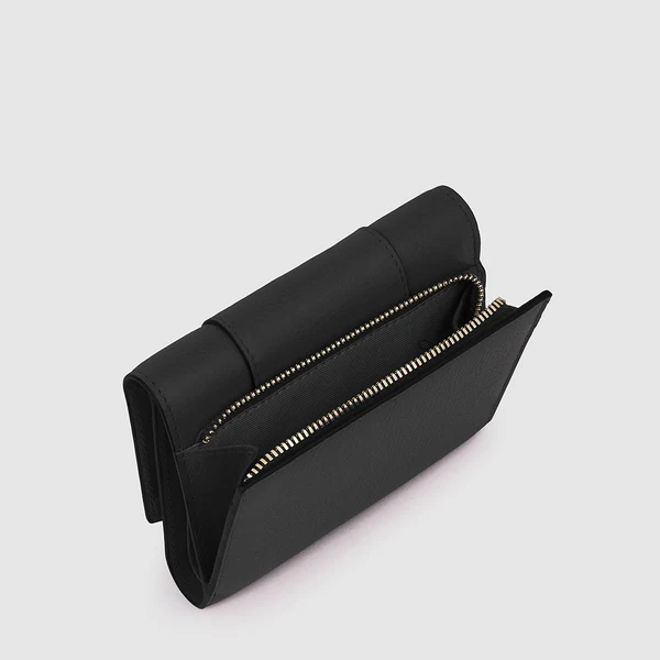 Piquadro portafoglio donna nero