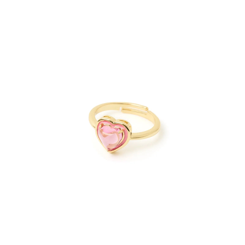 Sodini Bijoux Anello a cuore Candy Love - Rosa 900652