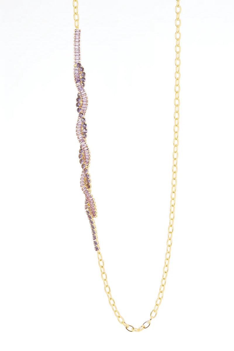 Sodini Bijoux Collana Lunga Serenissima Viola/Oro 912886