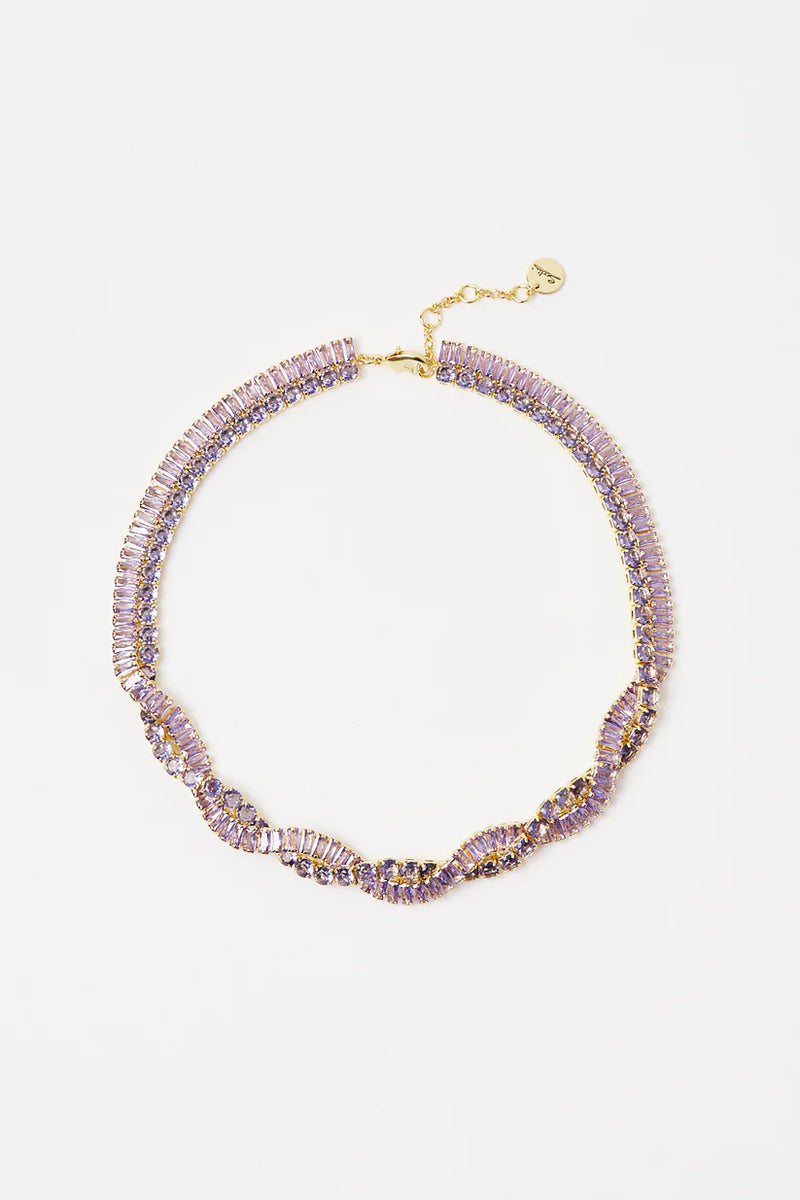 Sodini Bijoux Collana Corta Serenissima Viola/Oro 912887V