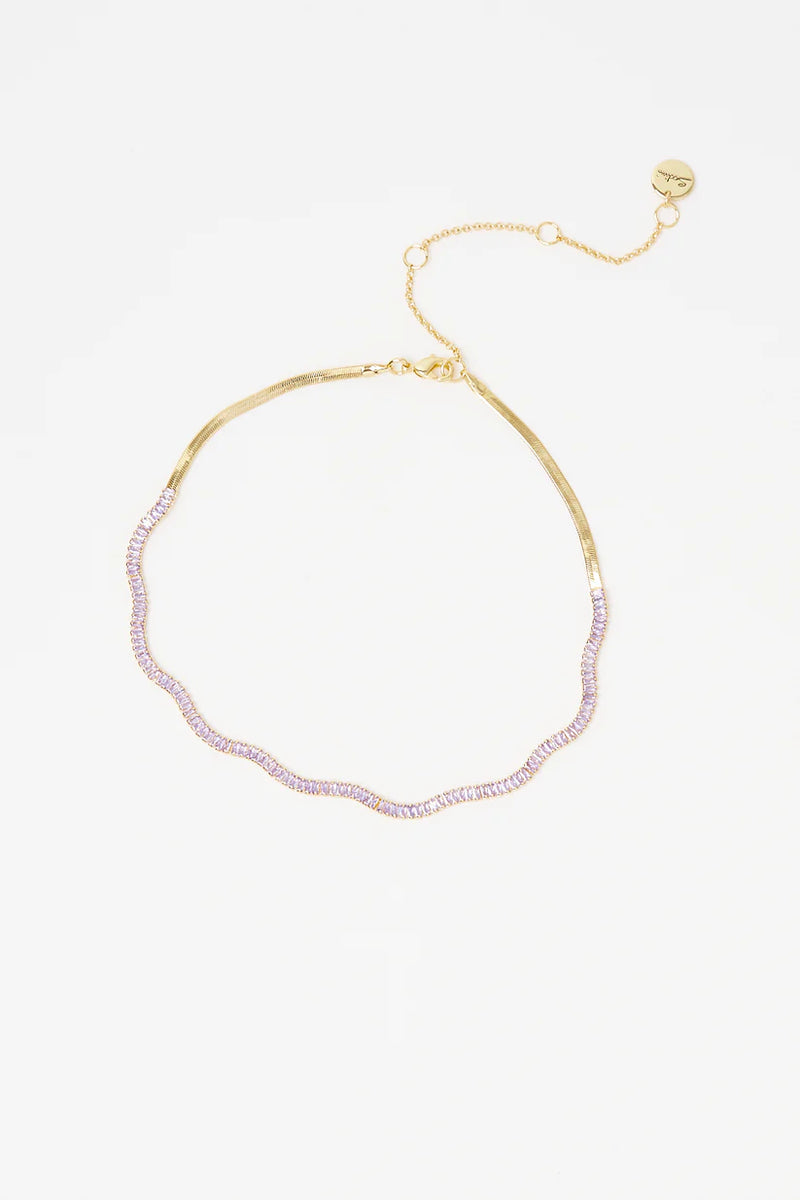 Sodini Bijoux Collana Corta Serenissima Viola/Oro 912892V