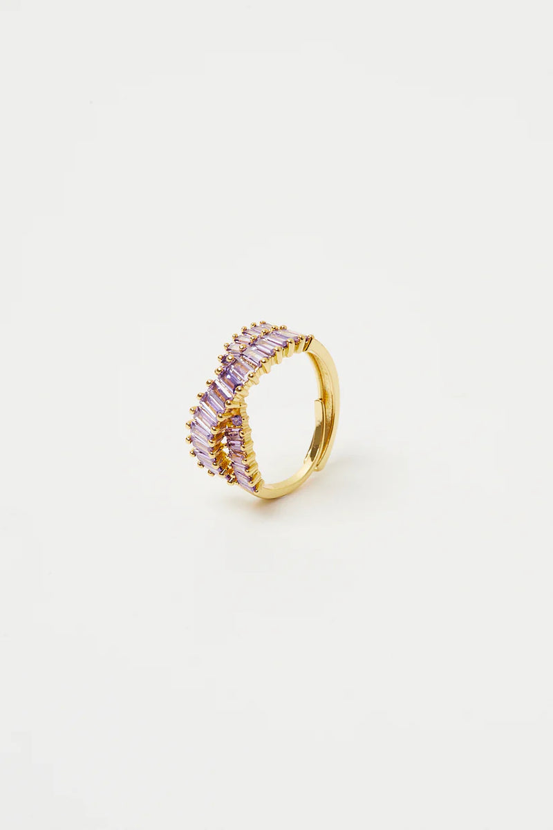Sodini Bijoux Anello Serenissima Viola/Oro 912907V