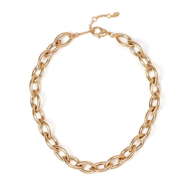 Sodini Girocollo forzatina navette light Chains - Oro