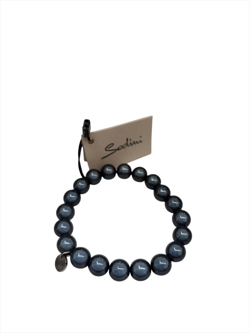Sodini Bijoux Bracciale Elastico a piccole boule Blu