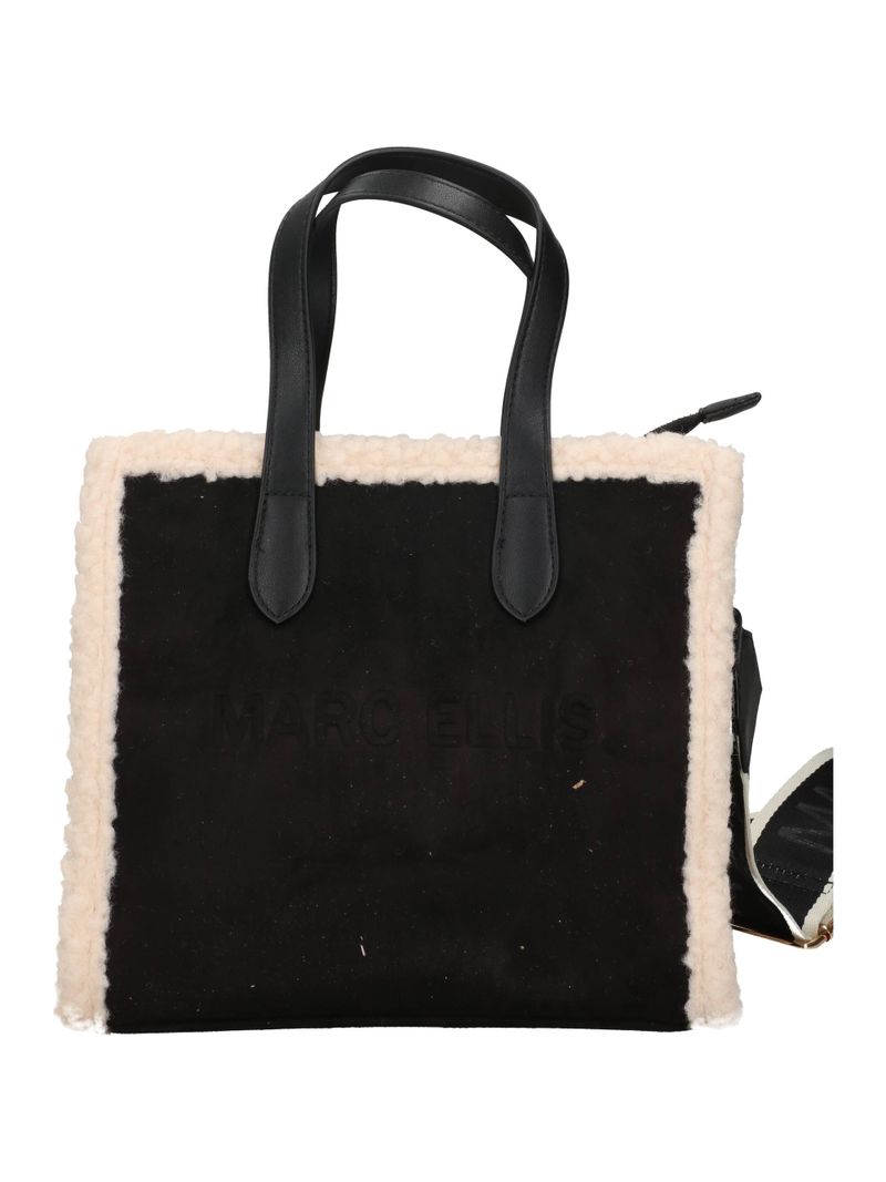 Marc Ellis Borsa A Mano Buby Suede M Nera