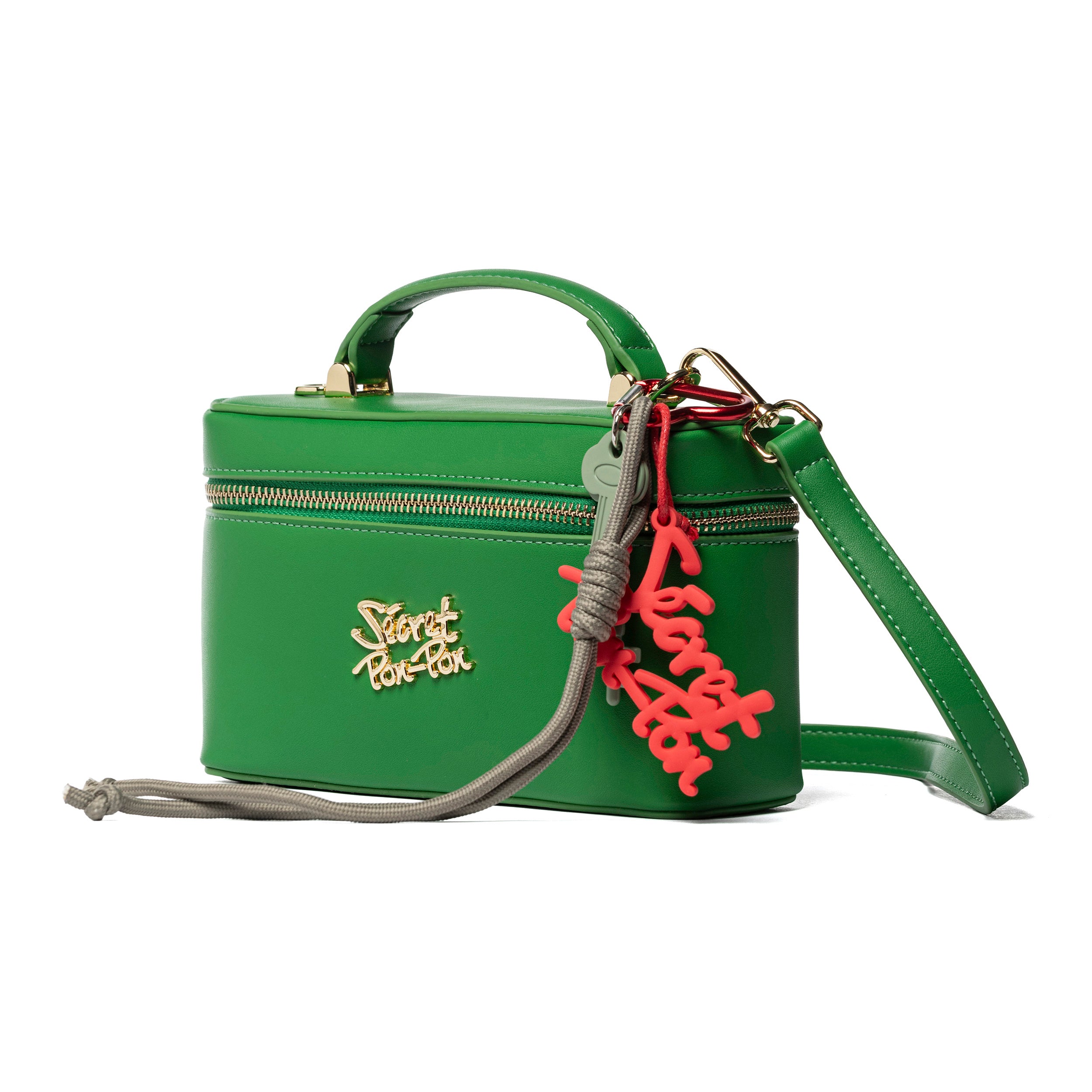 Secret Pon Pon Borsa a Mano/Tracolla Verde Alexandra Beauty