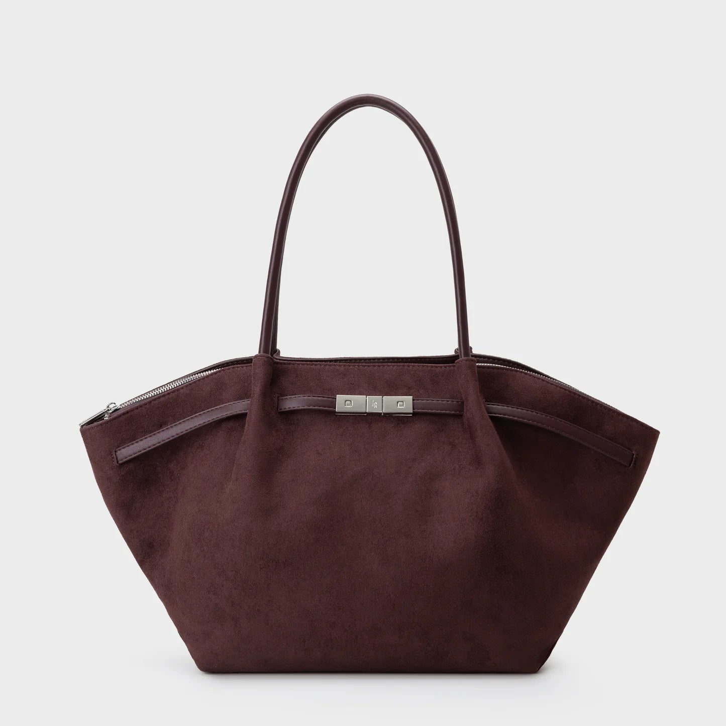 Label Rose Borsa A Spalla/Tracolla Brielle Big Melanzana/Silver