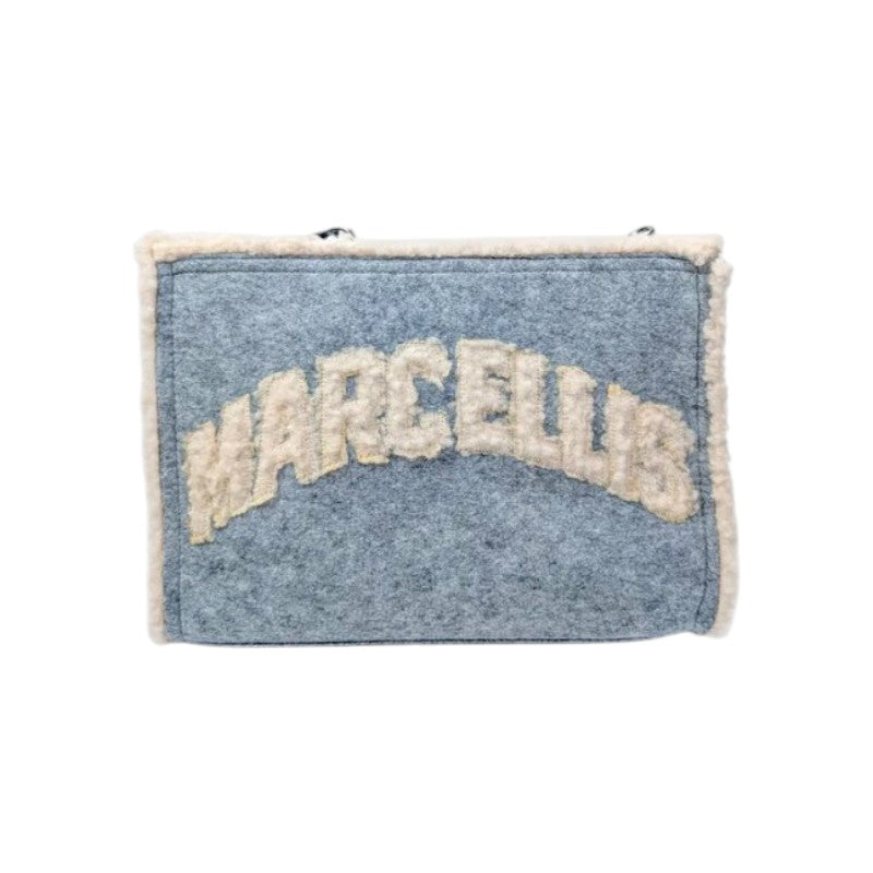 Marc Ellis Borsa A Mano Buby Cloth S Dark Grey