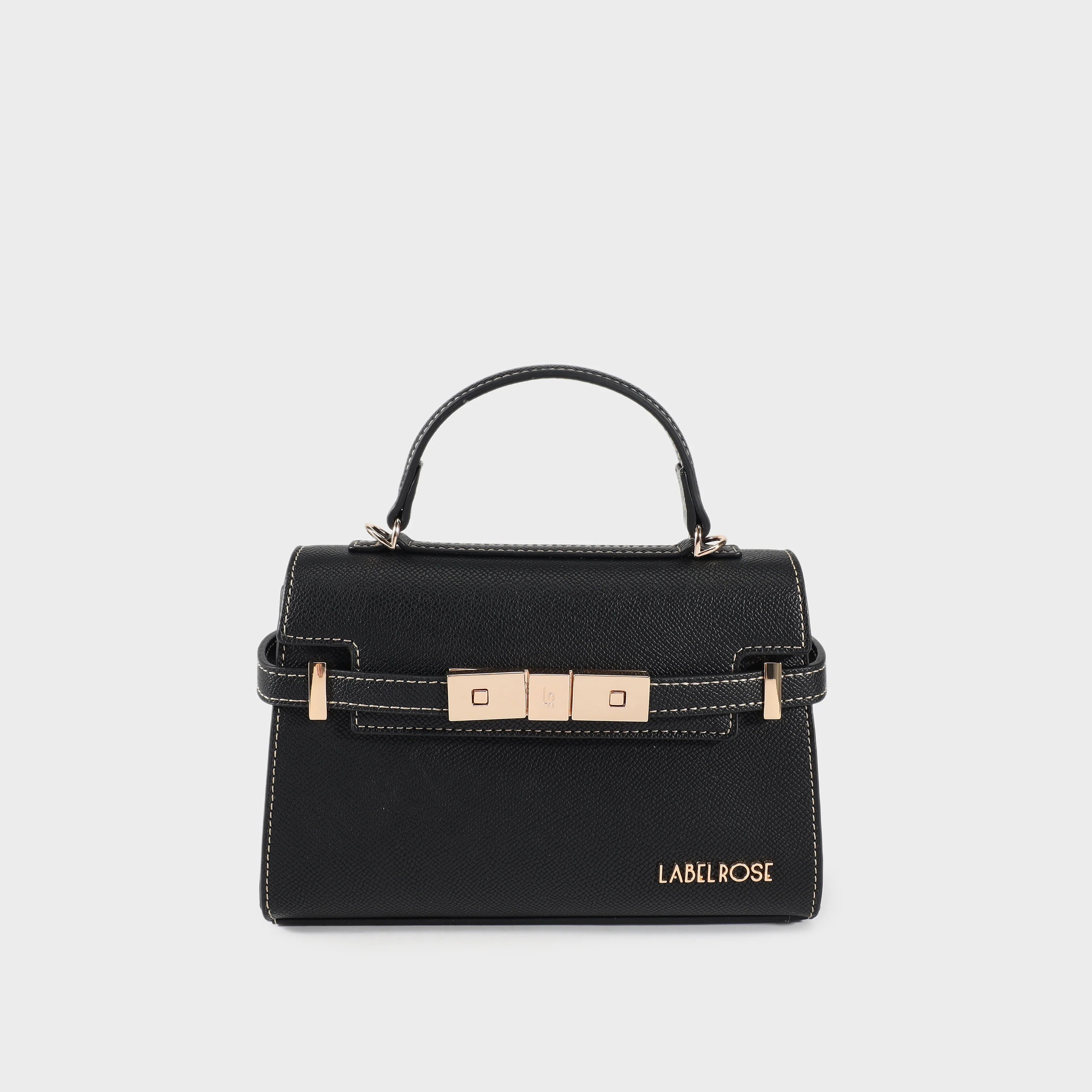 Label Rose Borsa a Mano Grace Black/Gold