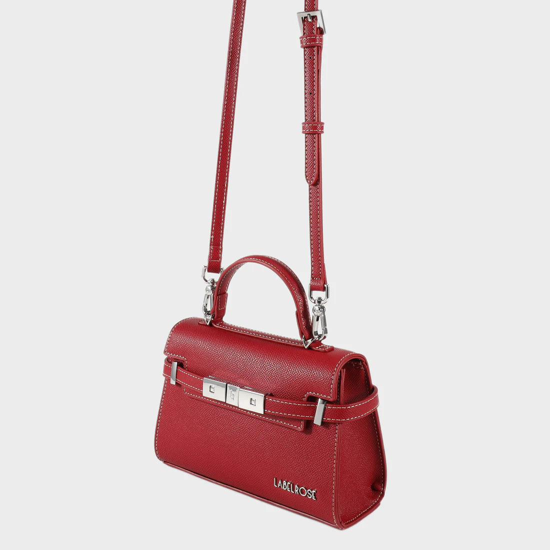 Label Rose Borsa a Mano Grace Bordeaux