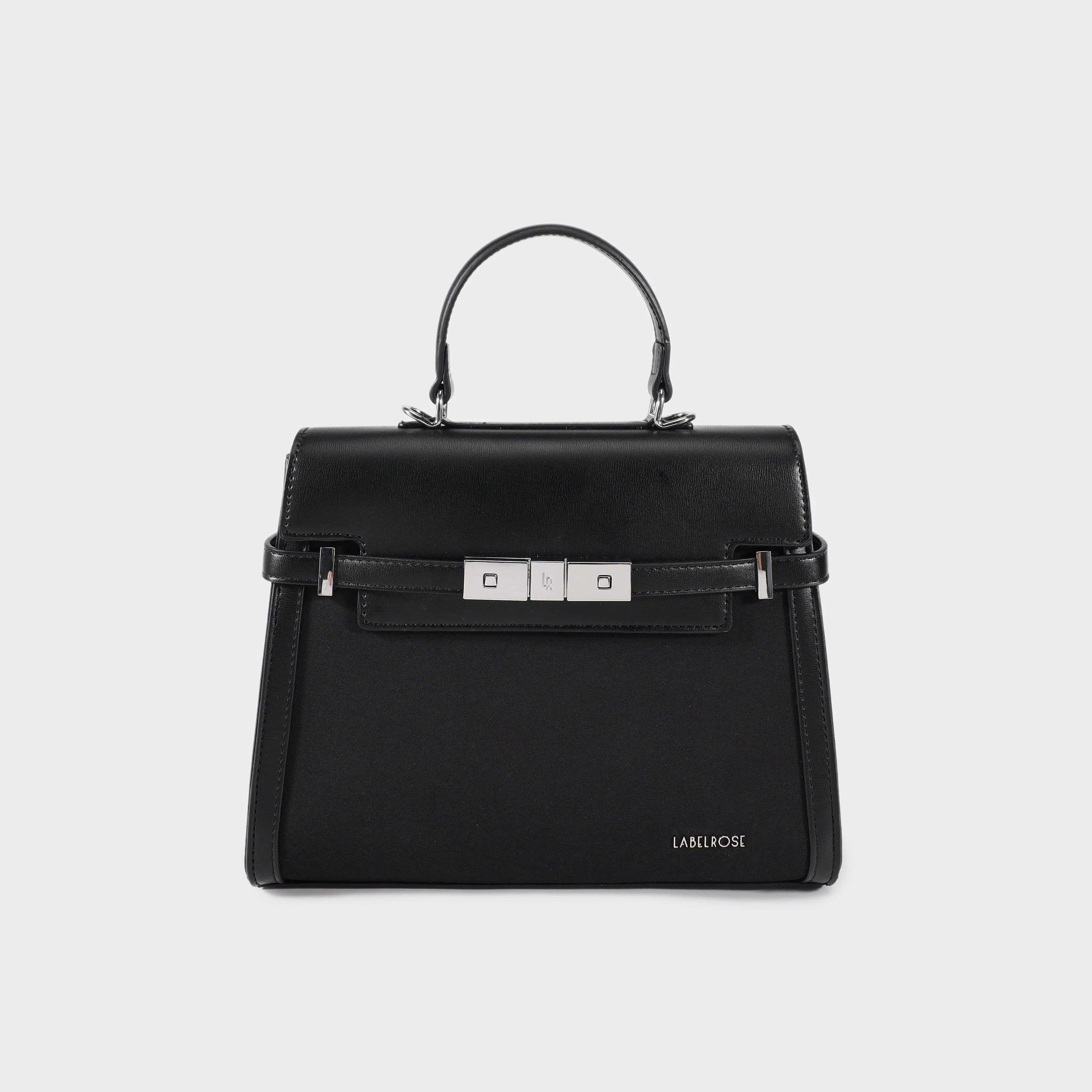 Borsa a mano GRACE SUEDE MEDIUM - BLACK