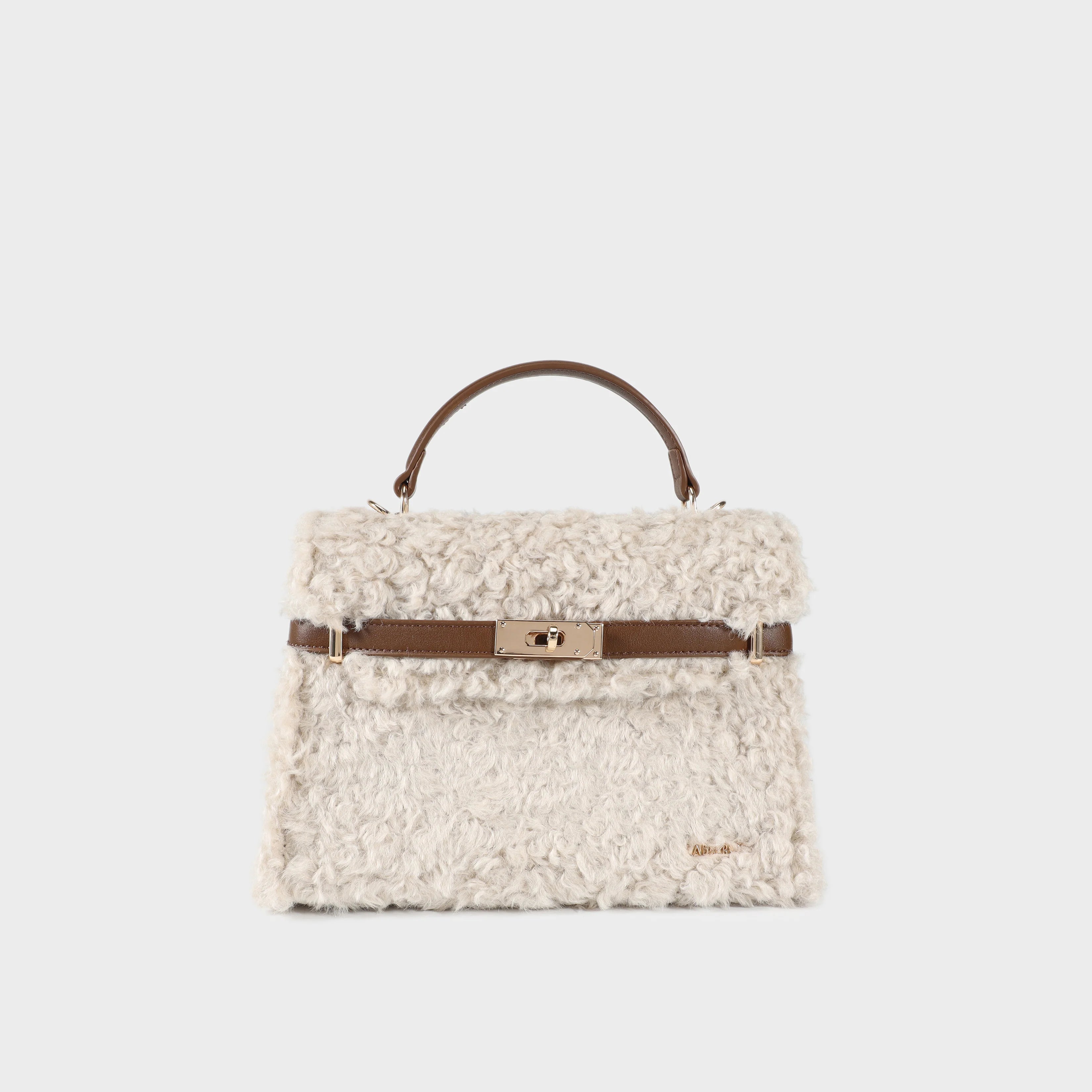 Label Rose Borsa a mano GRACE TEDDY-CREAM